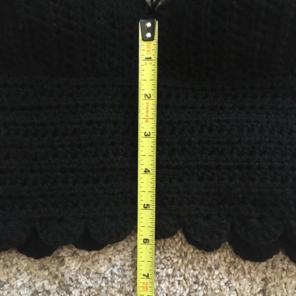 Handmade Crochet Large Corset Top - Picture 7 of 8